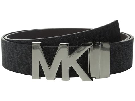 michael kors reversible mens belt|Michael Kors reversible leather belt.